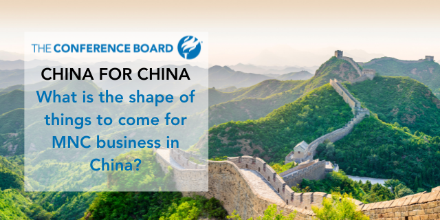 China for China
